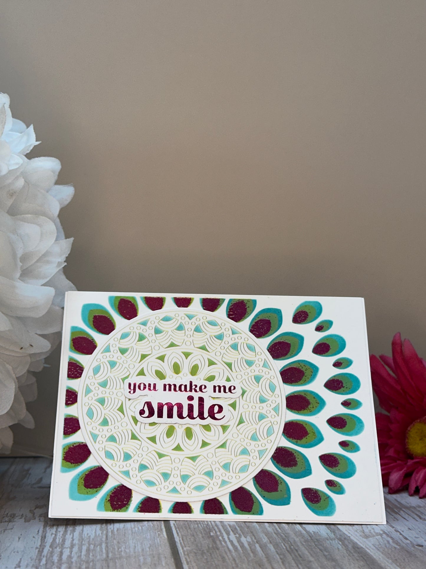 You Make Me Smile- Made By Toni