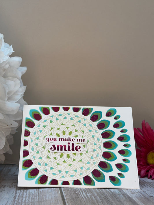 You Make Me Smile- Made By Toni