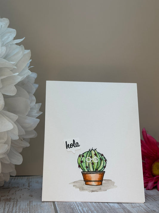 Hola Little Cactus-Made By Toni