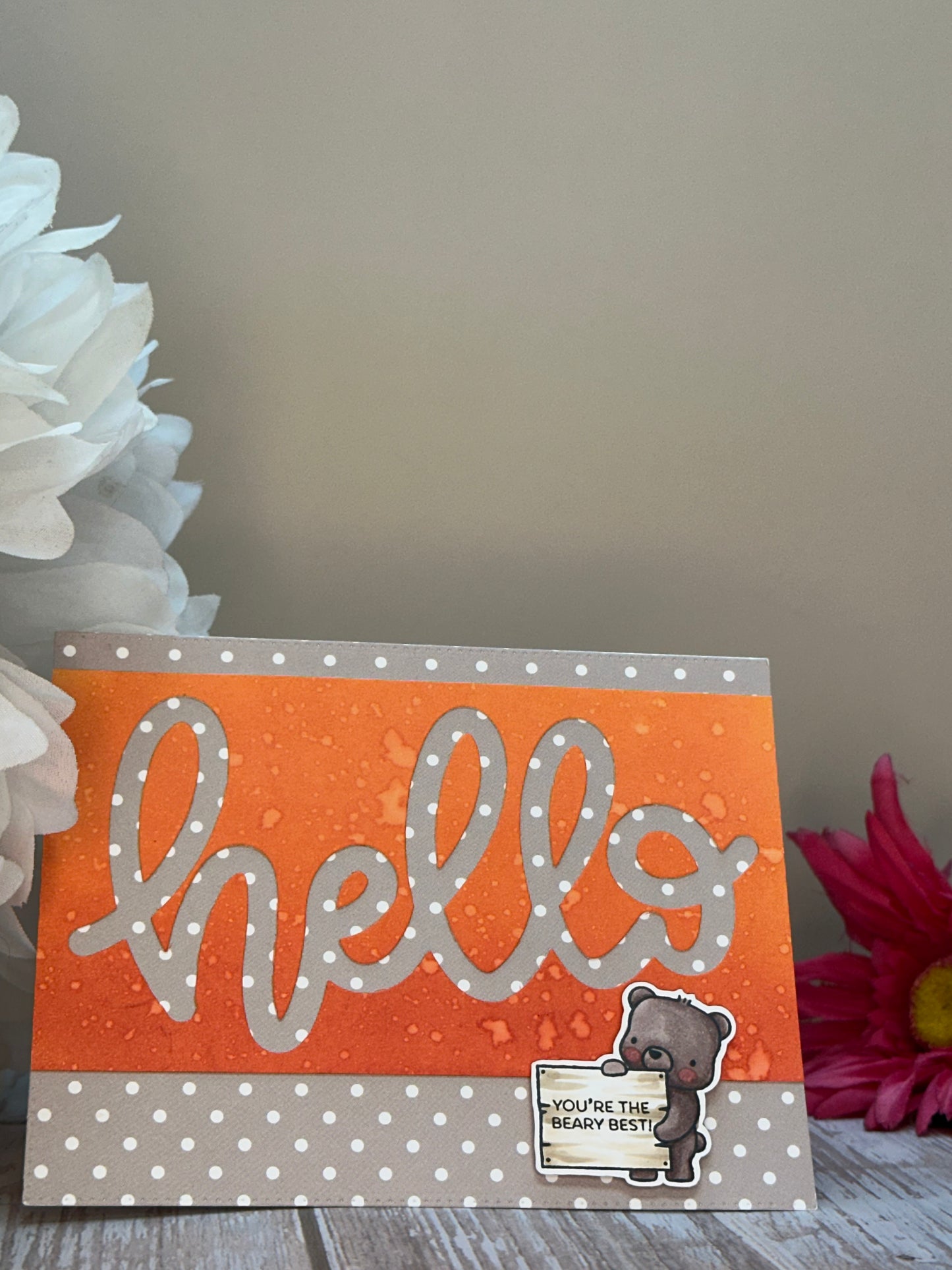 Beary Best Hello-Made By Toni