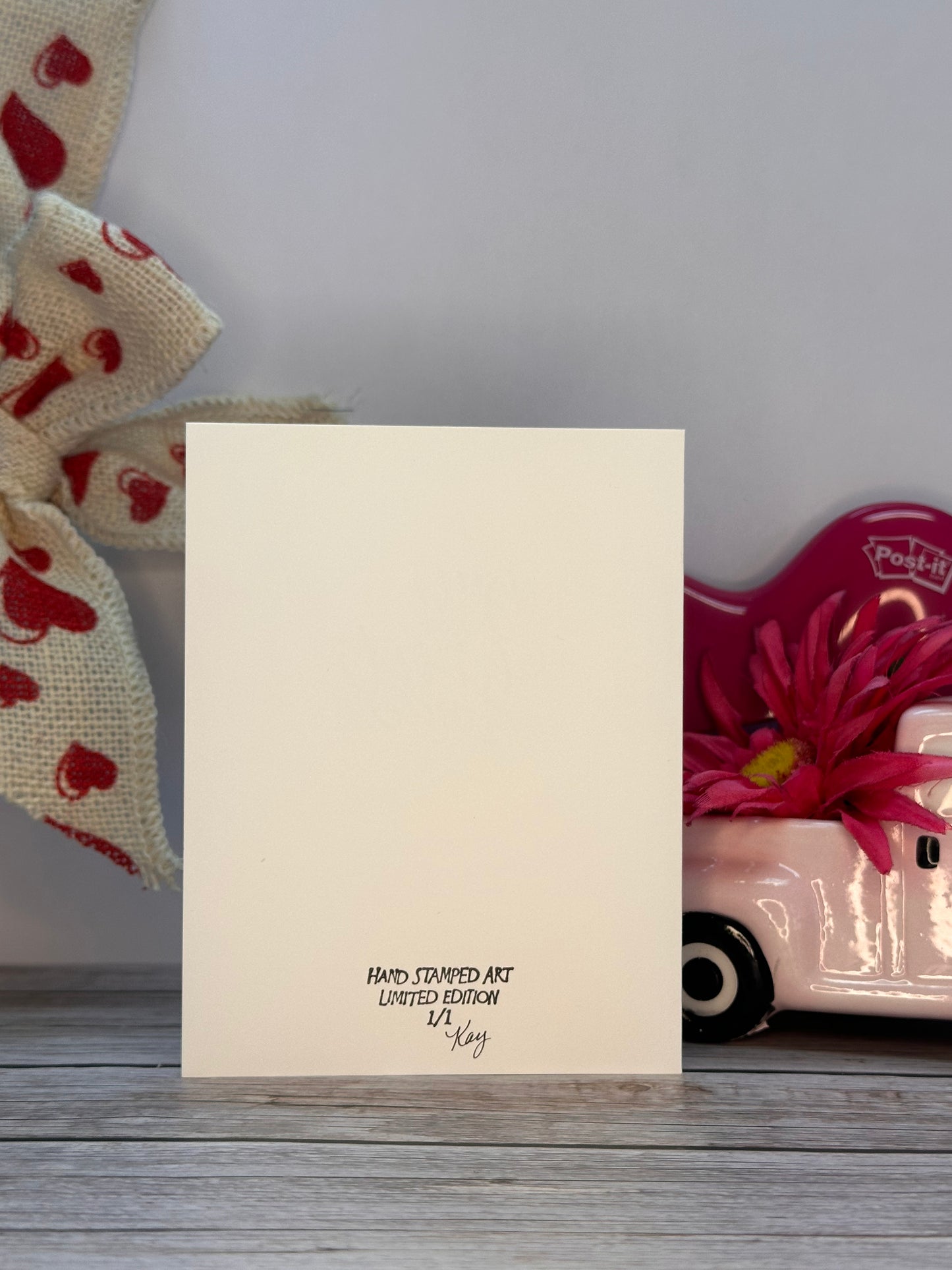 Love You - Card Made By Kay