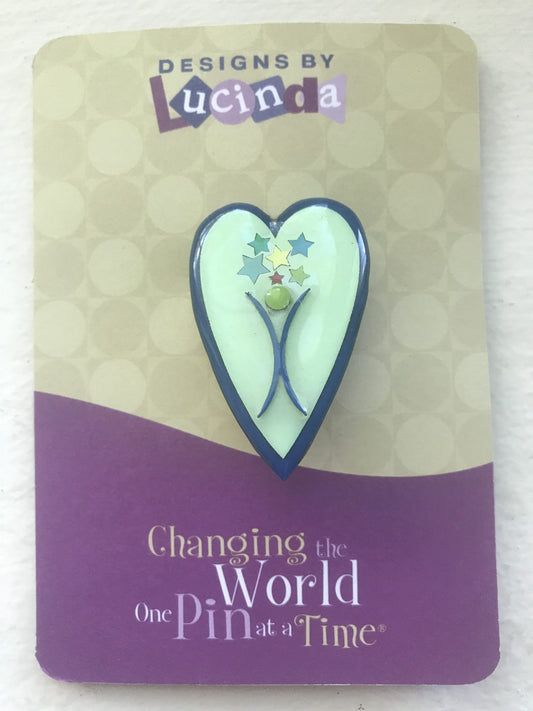 Heart Pin TSAM Gift