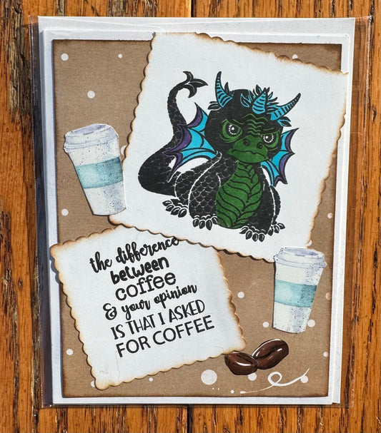 The difference between coffee & your opinion