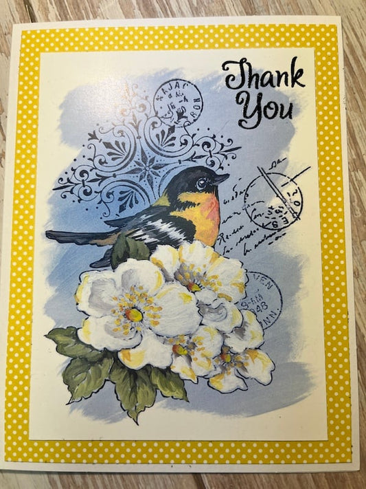Thank You Fleur Bird