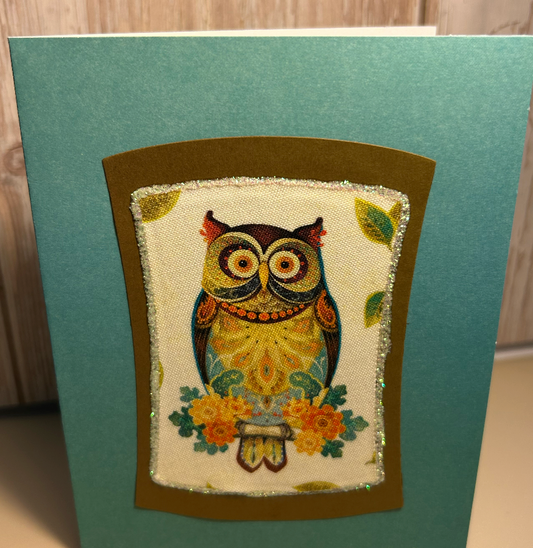 Owl Birthday Positive Message Inside