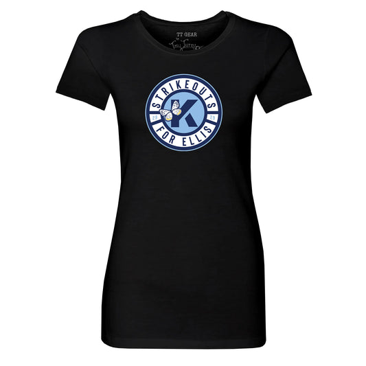 Women's Strikeouts for Ellis T-shirt
