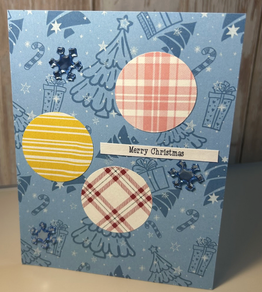 Merry Christmas-Blue