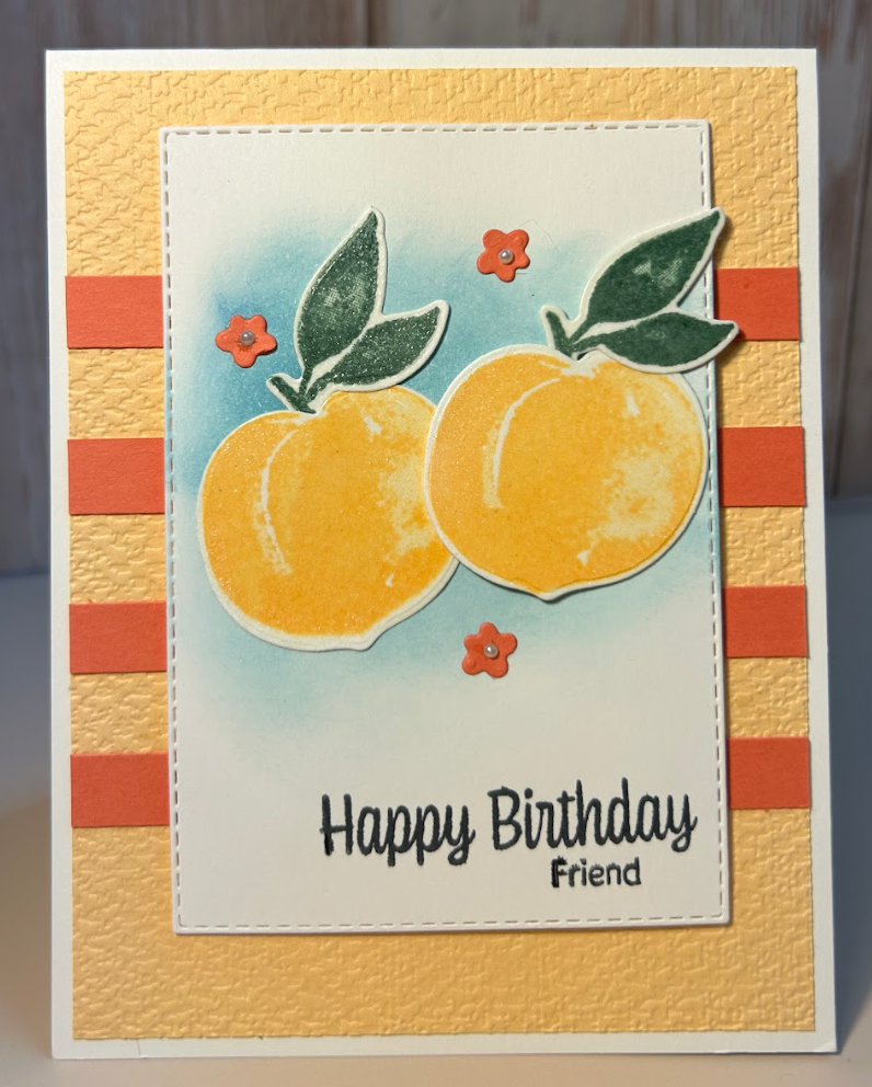 Happy Birthday- Friend-Peach