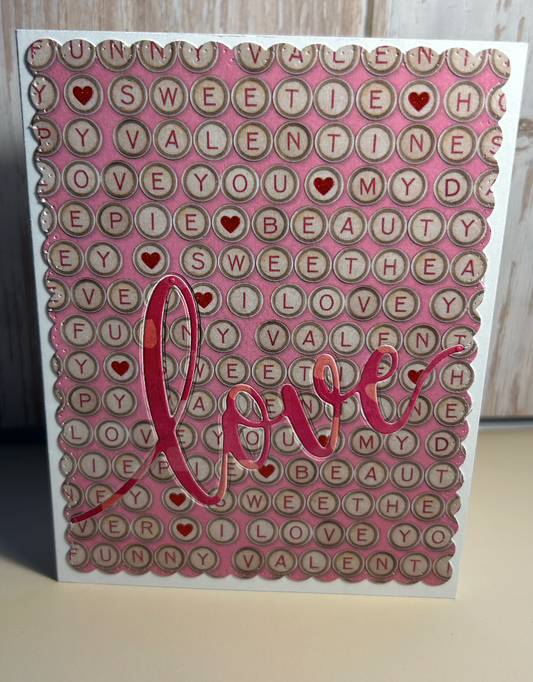 Love- Valentine's Day Card