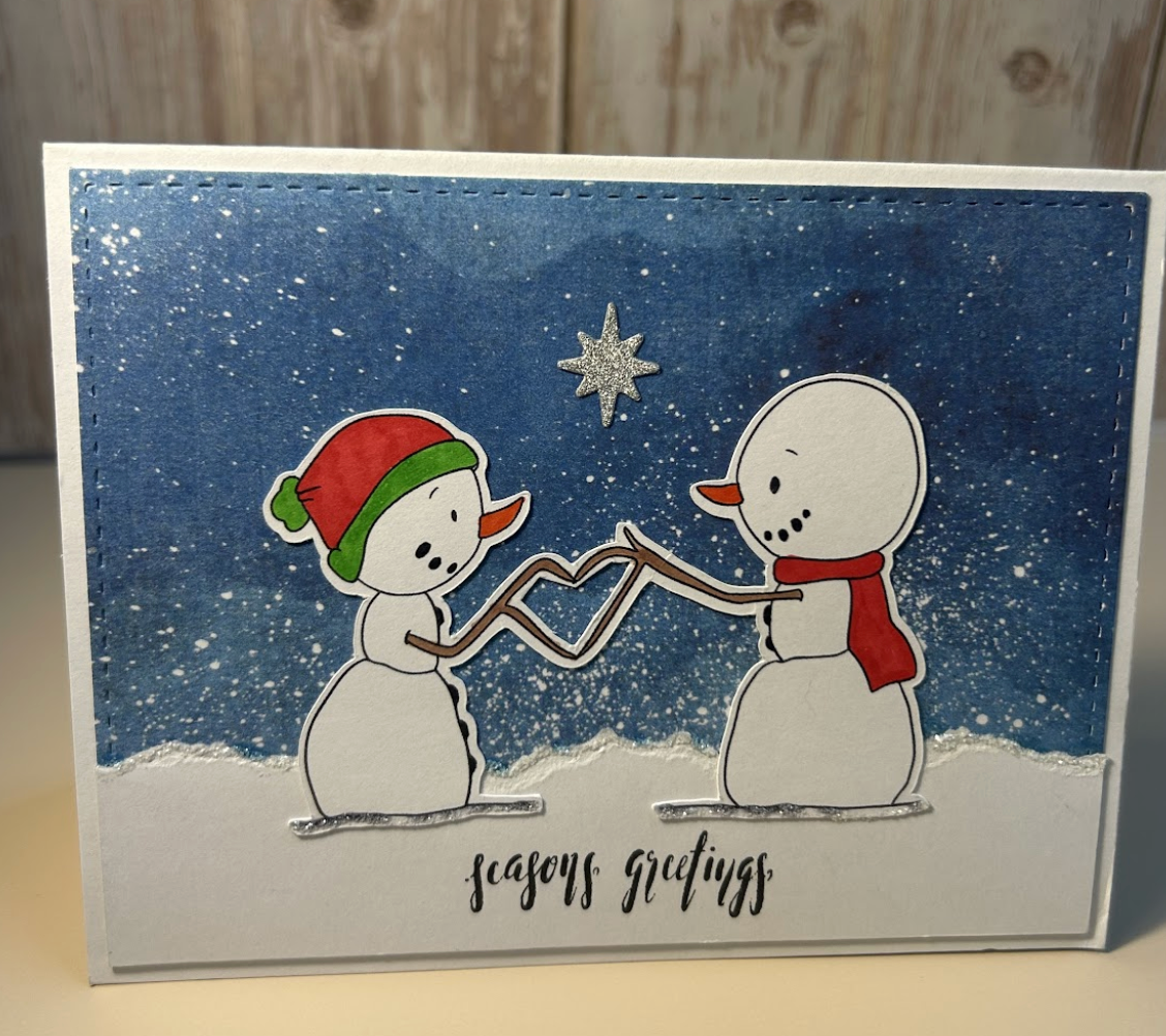 Seasons Greetings-Snowmen