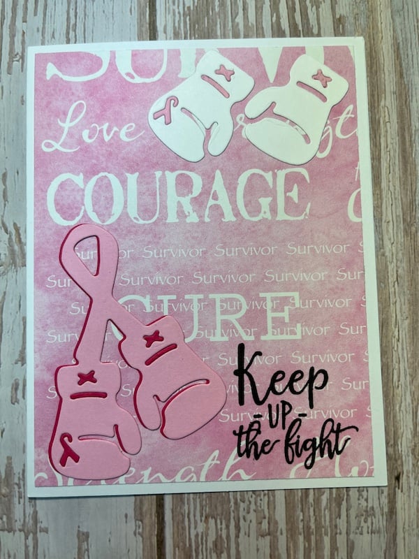 Keep up the Fight Pink Ribbon